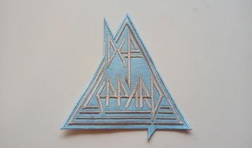 Def Leppard erg  mooie shaped logo patch d58 beschikbaar voor biedingen