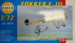 Coelianmodels, Smer, 0879, Fokker E. III, 1/72, €6,99, Hobby en Vrije tijd, Modelbouw | Vliegtuigen en Helikopters, Overige merken