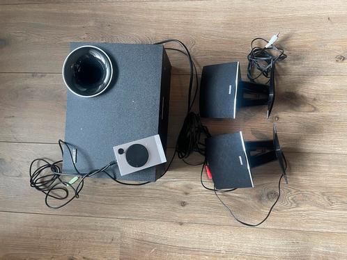 Pc speakers subwoofer, Computers en Software, Pc speakers, Gebruikt, Audiokanaal 2.1, Ophalen of Verzenden