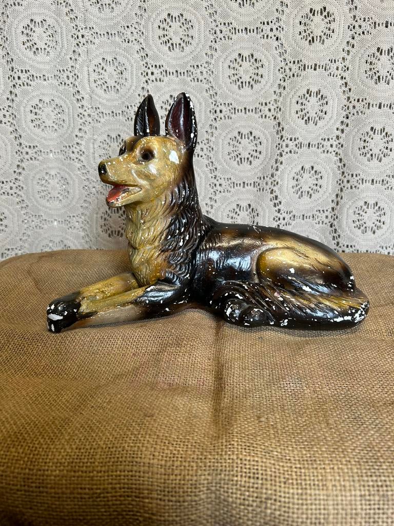 Oud beeld herdershond, Ophalen, Gebruikt