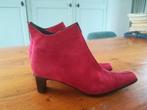 Zgan charmante rode laarsjes met hakje. 37.van Arendonk, Arendonk, Lage of Enkellaarzen, Ophalen of Verzenden, Zo goed als nieuw