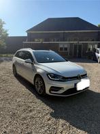 Golf 7,5 station combi 3x R-line pano DSG, Auto's, Volkswagen, Zwart, Leder en Stof, Wit, Stationwagon