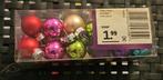24x Mini kerstballen (multicolor) NIEUW!, Ophalen of Verzenden, Nieuw