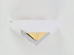 Vintage G2 vetri murano wandlamp messing glas chroom regency, N, N, Regency vintage, Ophalen of Verzenden