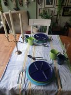 Gedekte tafel voor 2, Huis en Inrichting, Keuken | Servies, Ophalen, Gebruikt, Bord(en), Overige stijlen