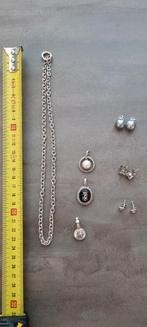 Mooie Ti sento ketting set (lees aub advertentie), Ophalen of Verzenden, Zo goed als nieuw, Zilver, Met kristal
