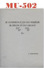 Mu502 Bladmuziek Ik begin in do groot Deel 1, Gebruikt, Ophalen of Verzenden, Populair, Artiest of Componist