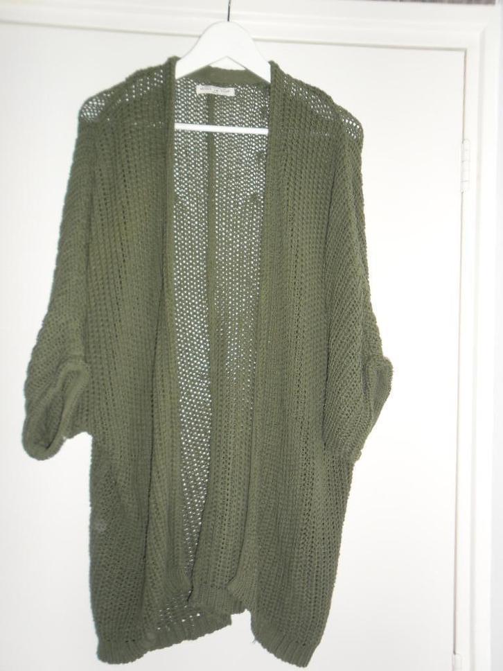 Circle Of Trust Groen Gehaakt Vest Met Driekwart Mouwen Mt S, Kleding | Dames, Truien en Vesten, Nieuw, Maat 36 (S), Groen, Verzenden