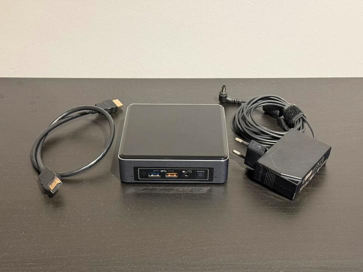 Intel Nuc NUC7i3BNK mini PC i3-7100U 8GB RAM 120GB SSD, Computers en Software, Desktop Pc's, Gebruikt, 2 tot 3 Ghz, SSD, 8 GB
