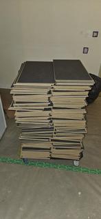Marmoleum antraciet +- 33,5 m2, Overige kleuren, Overige typen, Ophalen of Verzenden, Zo goed als nieuw
