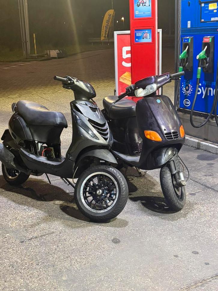 Zip type 3 50cc top staat, Fietsen en Brommers, Scooters | Piaggio, Gebruikt, Zip, Maximaal 45 km/u, Tweetakt, Ophalen of Verzenden