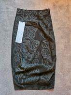 Superstretch rok, zwart grijze print, Rundholz, maat S en L., Kleding | Dames, Rokken, Verzenden