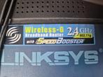 Linksys Wireless G breedband router SpeedBooster, Computers en Software, Routers en Modems, Linksys, Router, Gebruikt, Ophalen