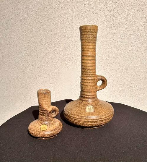 Unieke set vintage vazen, Huis en Inrichting, Woonaccessoires | Vazen, Zo goed als nieuw, Minder dan 50 cm, Aardewerk of Porselein