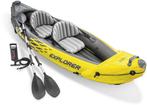 Intex Explorer K2 Kajak, Ophalen, Opblaasbaar, Zo goed als nieuw, 2-persoons