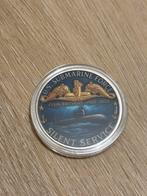 Submarine munt, Ophalen of Verzenden, Marine, Amerika, Embleem of Badge