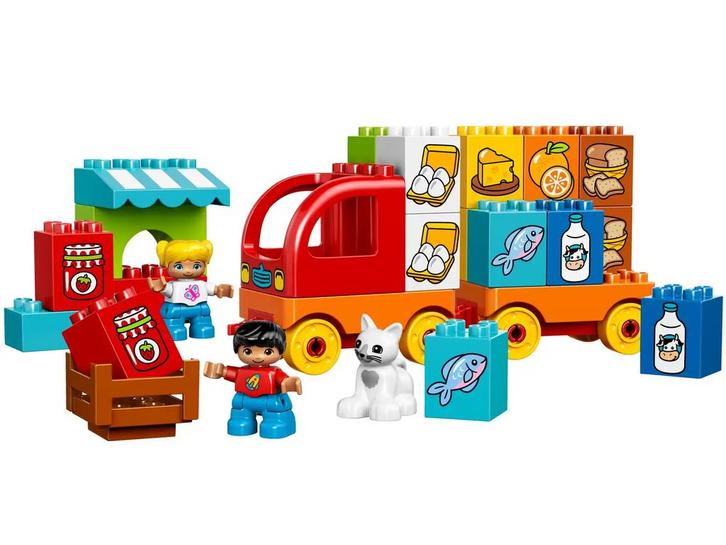 Lego Duplo 10818 Mijn eerste vrachtwagen (ZGAN) 1,5 tm 5 jr., Kinderen en Baby's, Speelgoed | Duplo en Lego, Zo goed als nieuw
