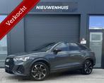 Audi Q3 Sportback 45 TFSI e S Edition SONOS l LED matrix, Auto's, Gebruikt, Zwart, Adaptive Cruise Control, Leder en Stof