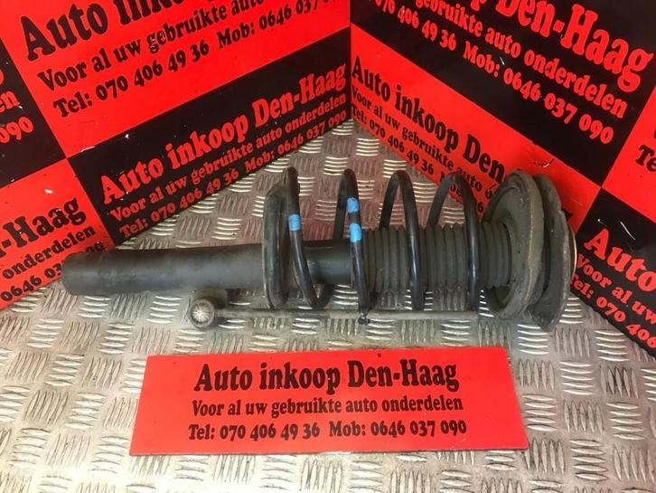 Peugeot 206 ('98-'09) 1.1 XN Veerpoot Schokbreker Linksvoor, Auto-onderdelen, Ophanging en Onderstel, Peugeot, Gebruikt, Ophalen of Verzenden