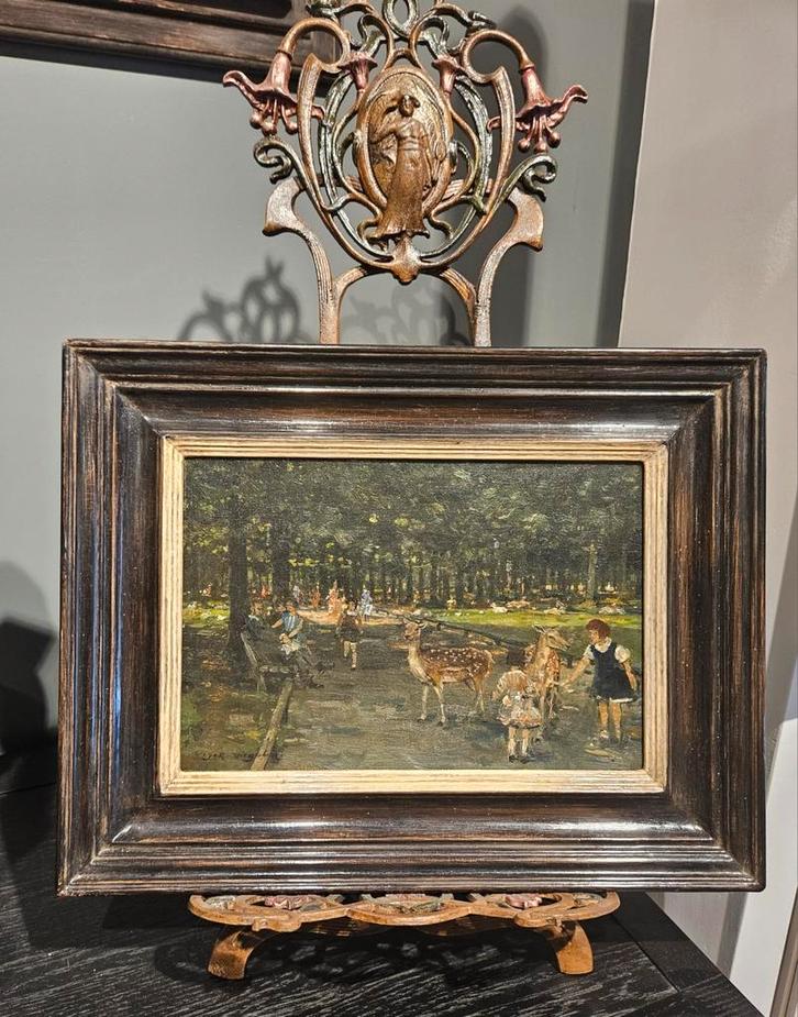 Schilderij Rolf-Dieter Meyer-Wiegand (1929-2006), Antiek en Kunst, Kunst | Schilderijen | Klassiek, Ophalen of Verzenden