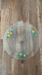 Glazen schaal van Tetterode - 1950 of ouder, Schaal, Rond, Ophalen of Verzenden, Glas