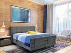 M-RAY Elektrische Boxspring antraciet  nu voor € 2095,-, Ophalen, Zie foto, 200 cm, 160 cm