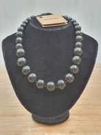 Kazuri ketting, Verzenden, Nieuw, Zwart, Overige materialen