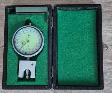 Vintage EMS Germany dikte meter (meetklok). beschikbaar voor biedingen