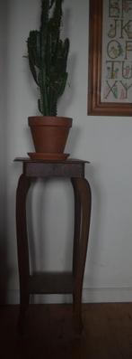 Prachtige oude vintage plantentafel, Ophalen, Gebruikt