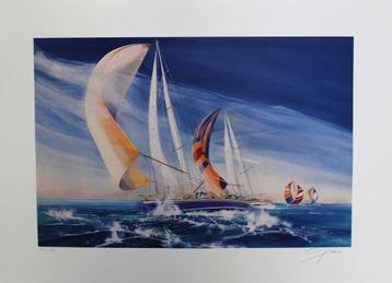 Spencer - Regatta - Litho Handgesign. beschikbaar voor biedingen