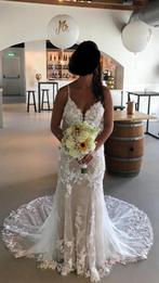 Trouwjurk Blue by Enzoani – model POSIE - Ivory - maat 38/m, Ophalen, Zo goed als nieuw, Wit, Trouwjurk