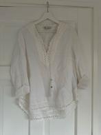 Zara Linnen tuniek Blouse maat S, Ophalen of Verzenden, Zo goed als nieuw, Maat 36 (S), Wit