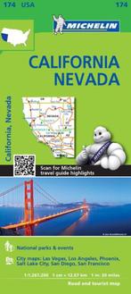 Wegenkaart Michelin USA California, Nevada, Overige gebieden, Nieuw, Ophalen of Verzenden, Landkaart