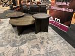Salontafel Binotti 3 delig 50%Korting DirectLeverbaar E-6041, Huis en Inrichting, Tafels | Salontafels, Ophalen, 50 tot 100 cm