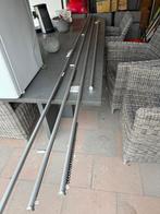 Intersteel gordijnrail roede Silver Brush 2 lengtes, Huis en Inrichting, Stoffering | Gordijnen en Lamellen, Ophalen, 200 cm of meer