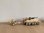 Lego Sluban Half track met kanon, Ophalen of Verzenden, Zo goed als nieuw