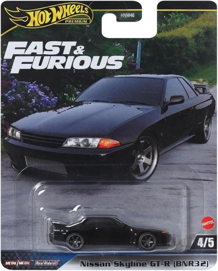 Hot Wheels Premium Nissan Skyline GT-R (BNR32) Fast & Furiou, Kinderen en Baby's, Speelgoed | Speelgoedvoertuigen, Nieuw, Ophalen of Verzenden