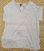 Wit H&M t-shirt mt 54, Ophalen of Verzenden, Zo goed als nieuw