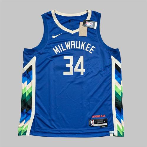 NIEUW Nike NBA Giannis Antetokounmpo jersey maat XXL heren, Sport en Fitness, Basketbal, Nieuw, Kleding, Ophalen of Verzenden