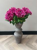 Roze Dahlia Zijde Bloem - Per Steel of Set, Ophalen