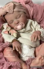 Reborn baby laura ze is levensecht, Verzenden, Nieuw, Babypop, Levensecht of Reborn