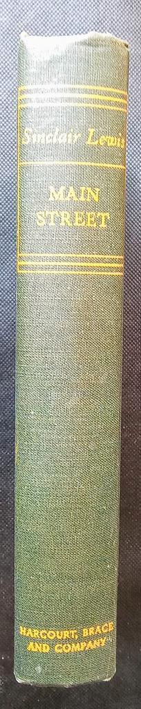 Main Street - Sinclair Lewis eerste druk 1920 (Engelstalig) beschikbaar voor biedingen