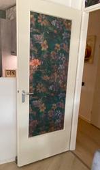 Te koop Binnendeur inclu.kozijn en beslag ., Doe-het-zelf en Verbouw, Gebruikt, 80 tot 100 cm, Binnendeur, Ophalen of Verzenden
