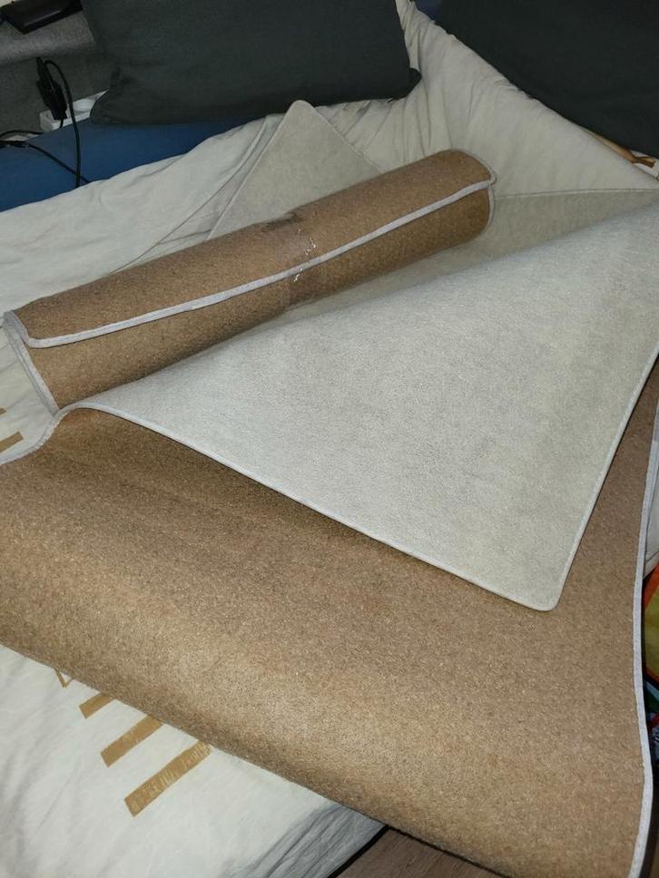 Noordwijk - 2 nette Matrasbeschermers, Huis en Inrichting, Slaapkamer | Bedden, Eenpersoons, 80 cm, Hout, Ophalen