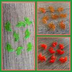 lego 8x vlam, pluim, veer doorzichtig oranje, groen of neon, Ophalen of Verzenden, Nieuw, Losse stenen, Lego