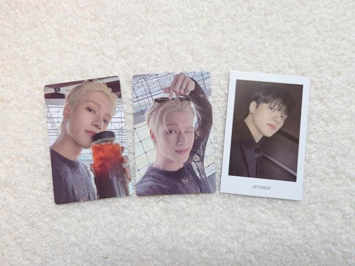 Ateez Golden Hour part 3 poca set Wooyoung, Verzamelen, Overige Verzamelen, Zo goed als nieuw, Ophalen of Verzenden