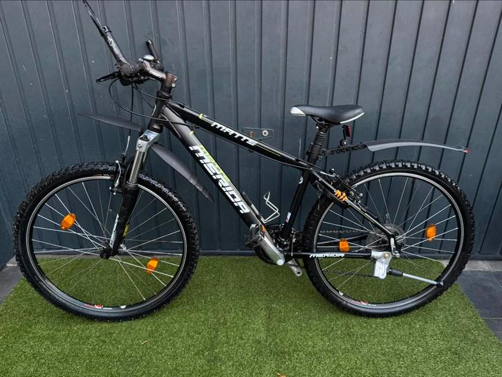 Merida Matts 40 - 26inch - Frame 41cm  MTB mountainbike 🖤💚, Fietsen en Brommers, Fietsen | Kinderfietsjes, Zo goed als nieuw