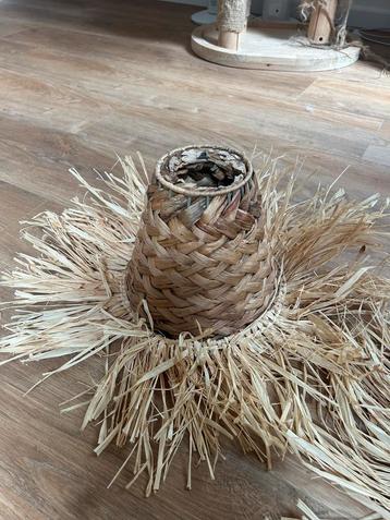 Stro Lampenkap - Uniek Design beschikbaar voor biedingen