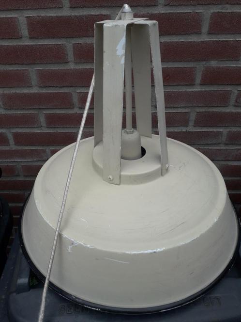 2 x industriële hanglamp, Huis en Inrichting, Lampen | Hanglampen, Gebruikt, Ophalen