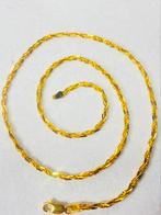 Gouden ketting - fantasie model - 14 karaat, Ophalen of Verzenden, Zo goed als nieuw, Goud